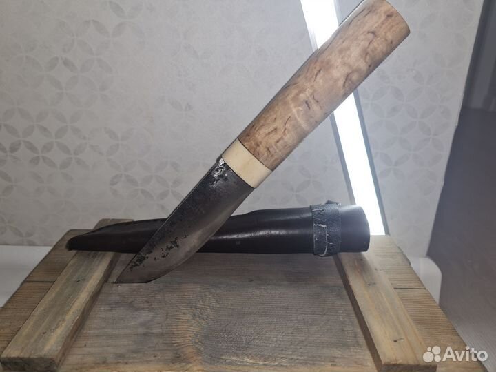 Якутский нож. Нож ручной работы. Нож подарок