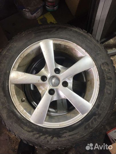 Литые на зиме