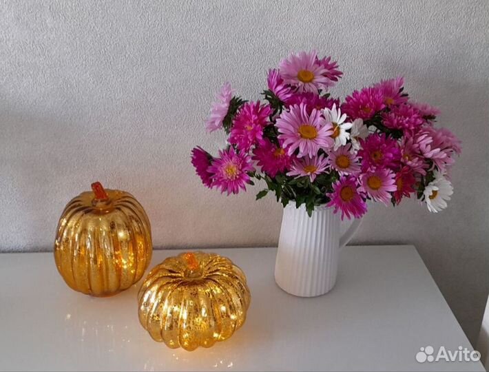 Лампа-декор «Тыква», комплект из 2-шт