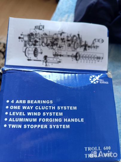 Мультипликаторная катушка со счетчиком troll 900CS