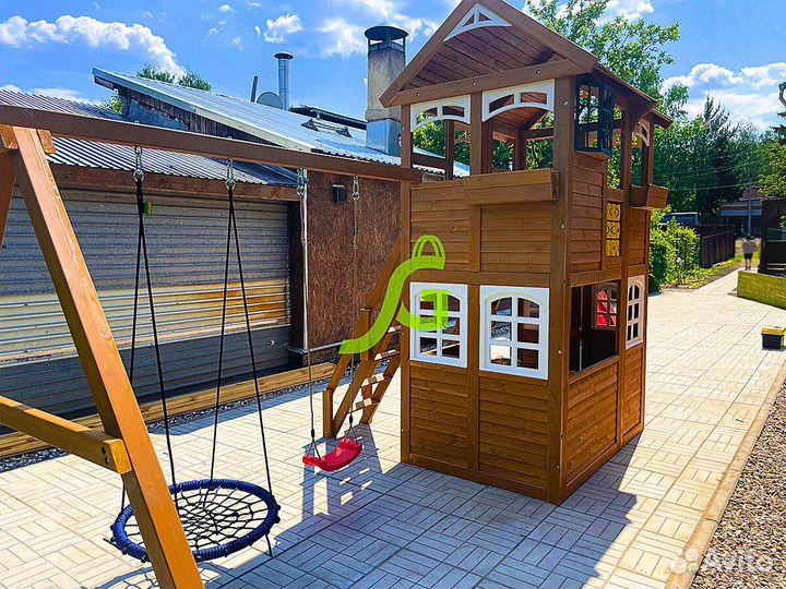 Детская игровая площадка на дачу