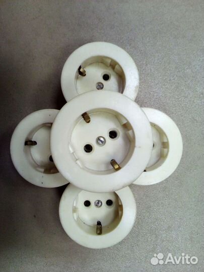Ретро розетки СССР