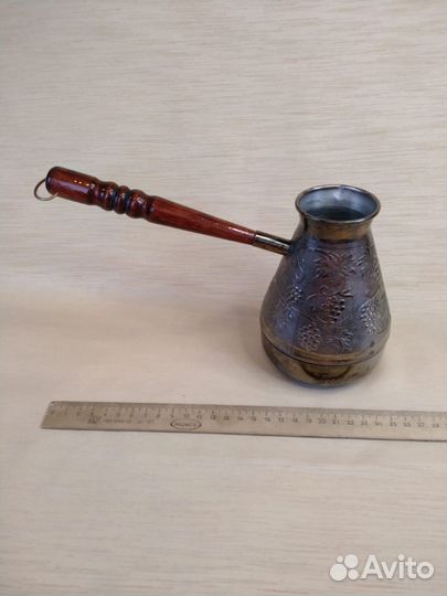 Турка медная для кофе