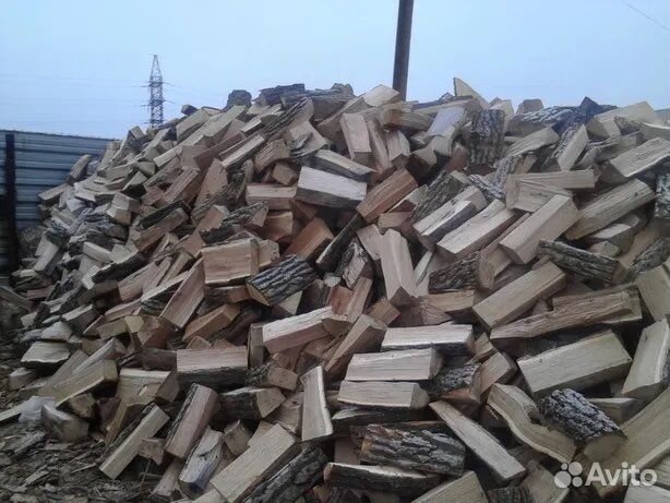 Дрова дубовые колотые