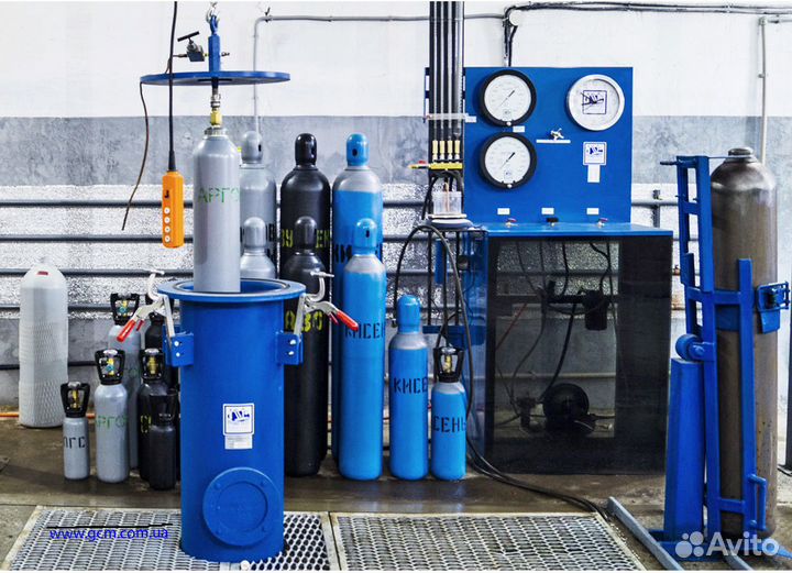 Освидетельствование поверка газовых баллонов и гбо