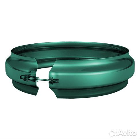 Хомут тис RAL (250 мм, зеленый)