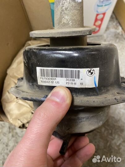 Подушки двигателя bmw x5 e70 рест, n57 2011года