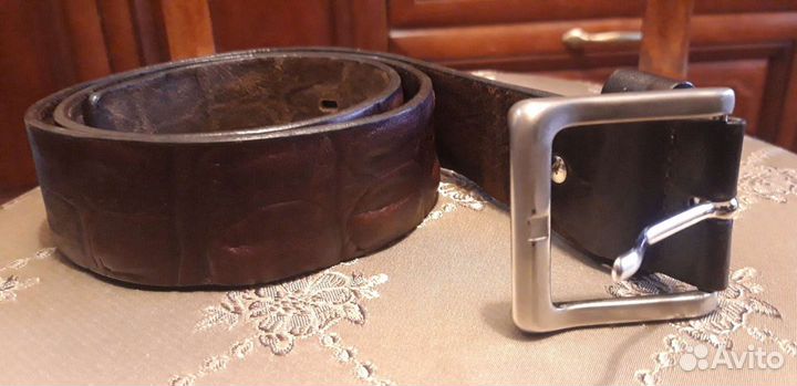 Ремень кожа Италия