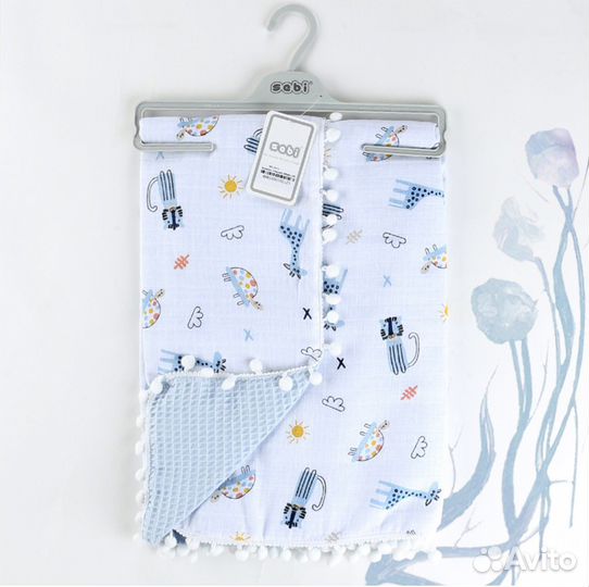 Муслиновый плед-одеяло