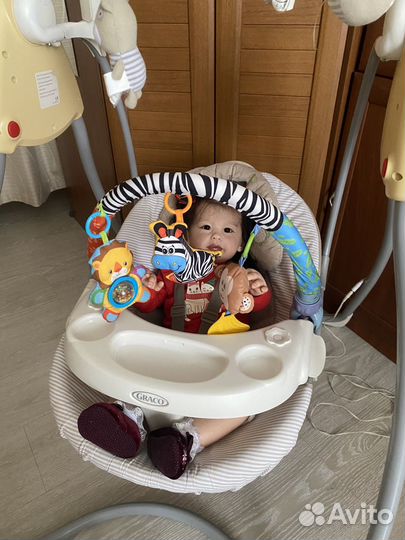 Детская электро качель