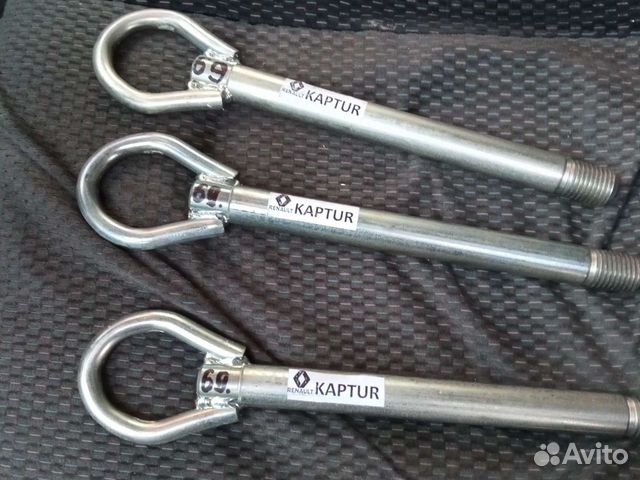 Буксировочный крюк renault Kaptur