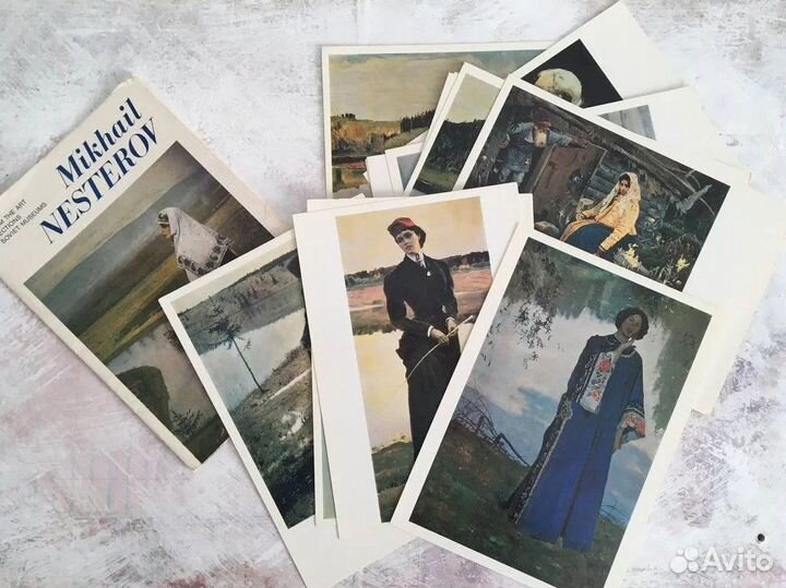 Наборы открыток СССР Большой формат (21Х15 см.)