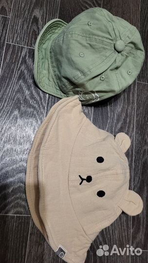 Панама и кепка для малыша 1 годик - 1,5 года