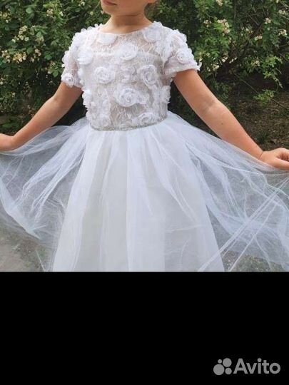 Платье для девочки на выпускной в детский сад