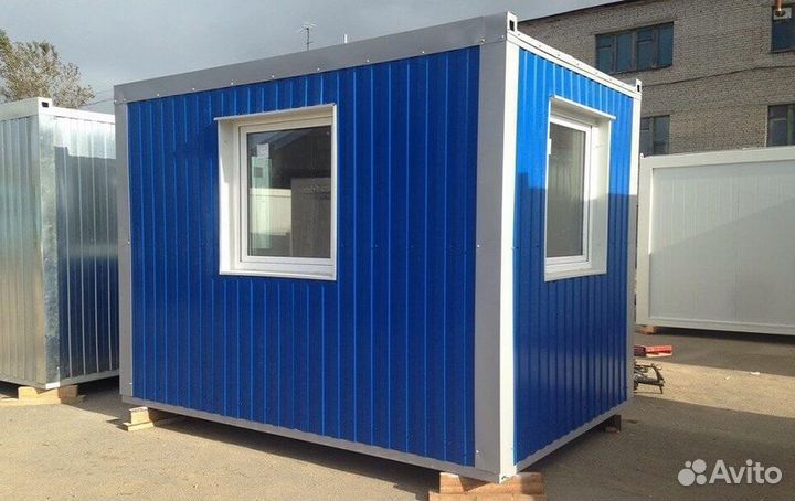 Бытовка металлическая для охраны с ндс