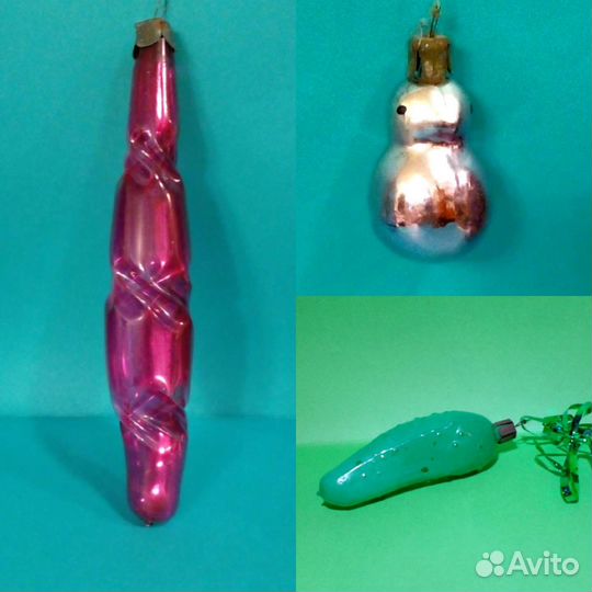 Ёлочные игрушки СССР