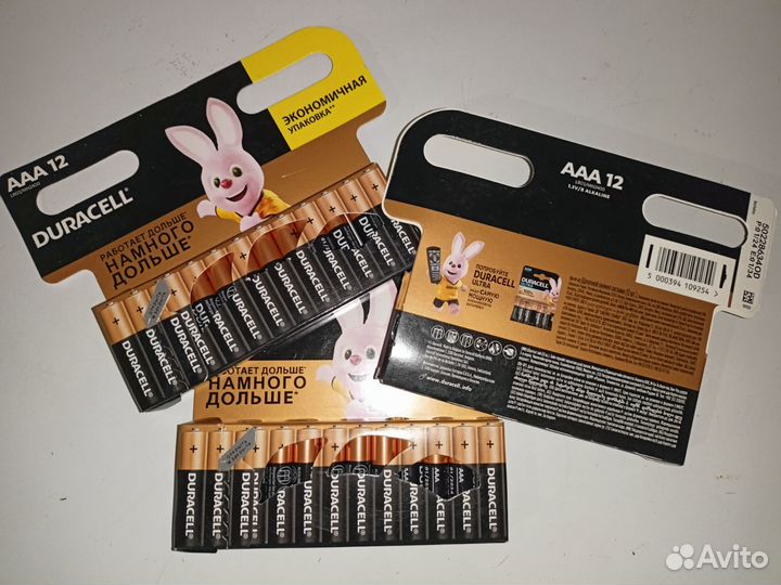 Батарейки duracell