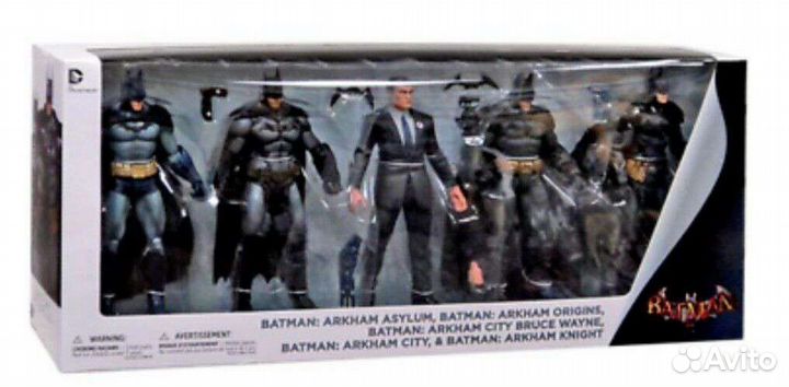 Набор фигурок Бэтмен рыцарь Аркхема