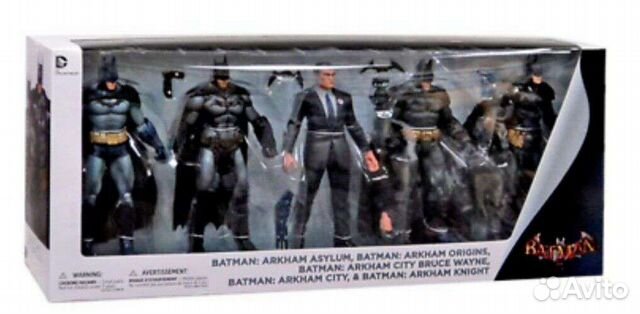 Набор фигурок Бэтмен рыцарь Аркхема