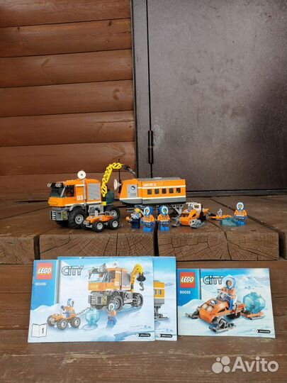 Lego City Arctic 60035, 60032