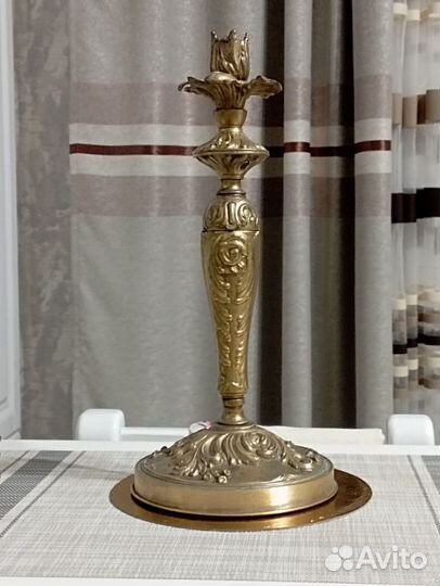 Подсвечники и канделябры бронза