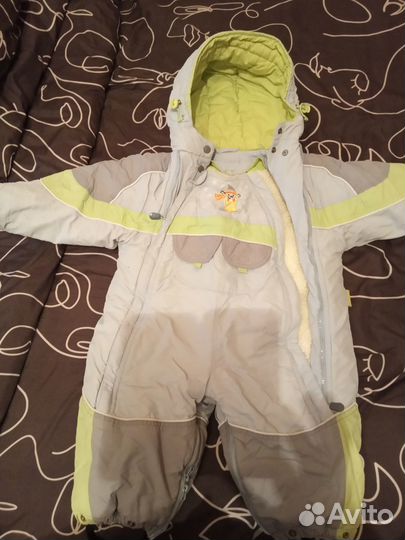 Зимний комбинезон 74-80.Бесплатно