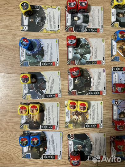 Продаю карты и кубы star wars destiny