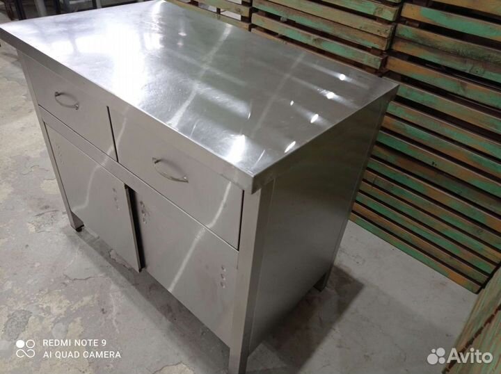 Стол купе из нержавейки