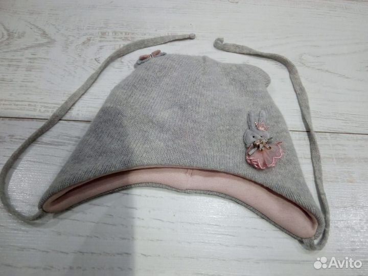 Шапка Mothercare как новая шерсть мериноса 42-44 р