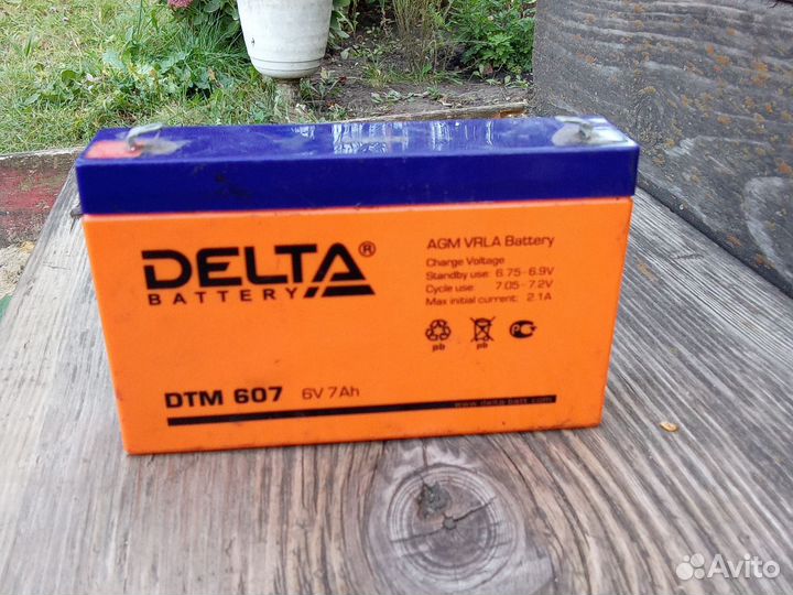 Аккумулятор 6v