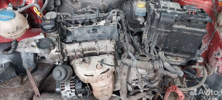 Коса двигателя шкода фабия 1.2 BZG МКПП