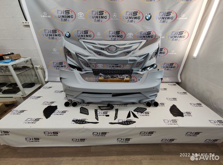 Бампера (обвес) Toyota Camry 70 Новый стиль