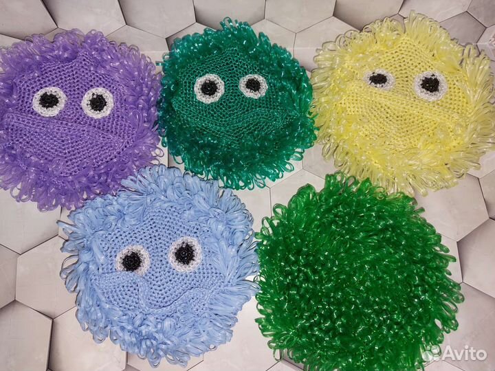 Детские мочалки 