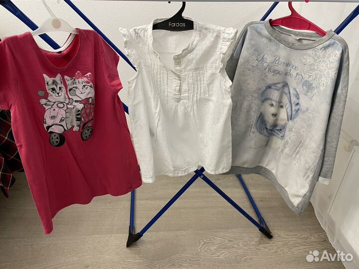 Одежда пакетом для девочки 122-128