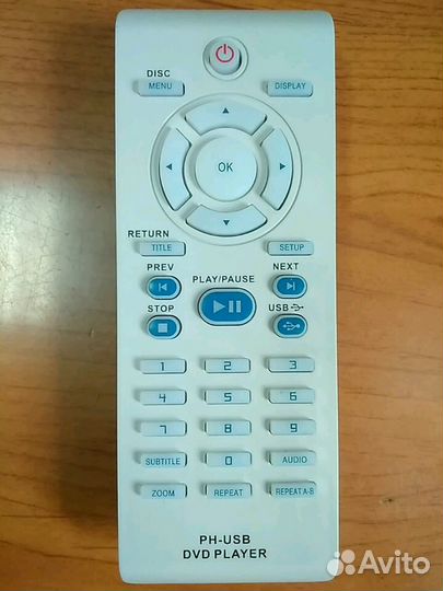 Пульт Philips RC-2011/2021 для DVD с USB