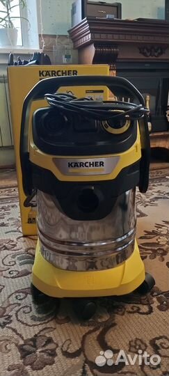 Строительный пылесос karcher wd 5