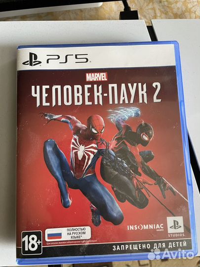 Игра на PS5 человек паук 2