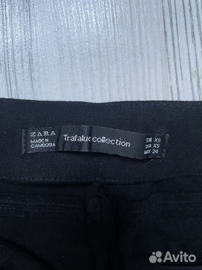 Леггинсы zara замша XS