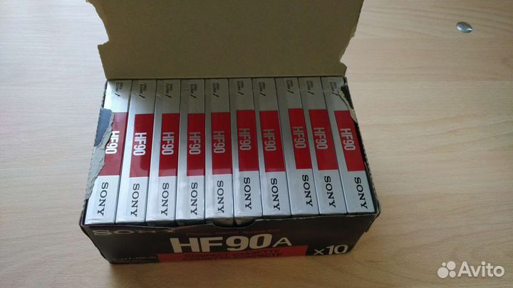 Sony HF90A Japan 10 шт Аудиокассеты Аудио Кассеты