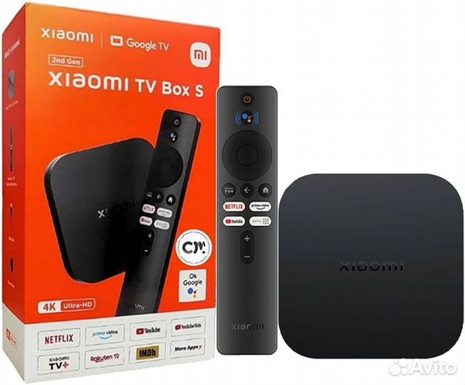 Тв-приставка Андроид Смарт Xiaomi Mi Box S 2nd Gen