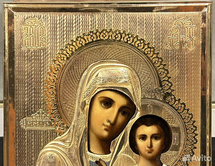 Икона Казанская Богородица Состояние Люкс