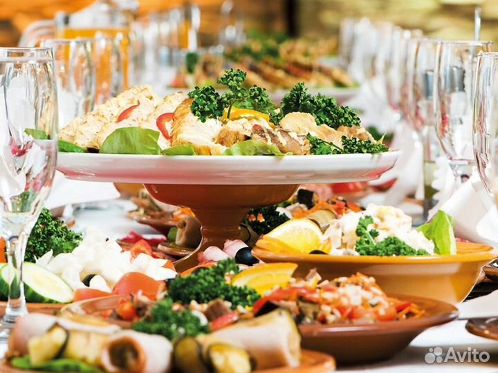 Выездной кейтеринг / Еда для рабочих