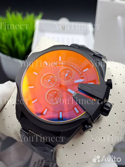 Diezel 10bar брутальные кварцевые мужские часы