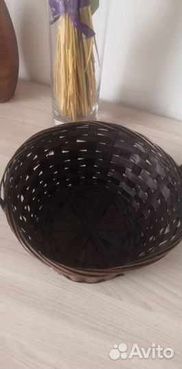 Корзина плетеная
