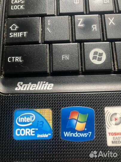 Отличный ноутбук toshiba без hdd и зарядки