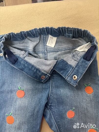 Джинсы для девочки hm 92