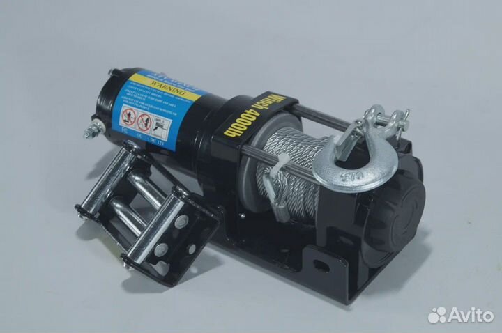 Лебедка электрическая 12V PRO&TOP 4500lbs / 1814 к