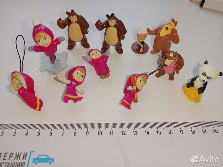Игрушки Маша и Медведь фигурки