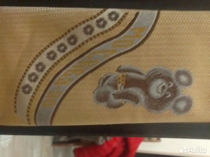 Галстук алемпийскй мишка Москва 80 раритет