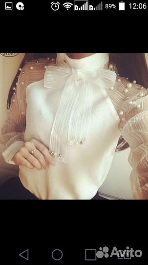 Новая нарядная блузка